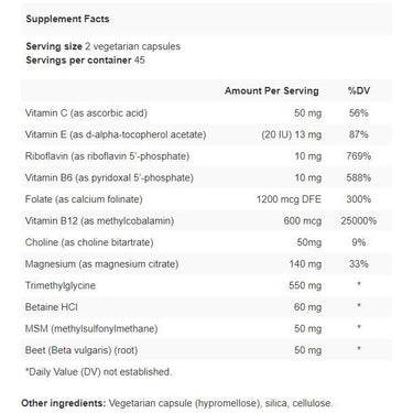 Methyl-SP (K-14) - Apex Energetics - Methylation and Homocysteine Metabolism Support